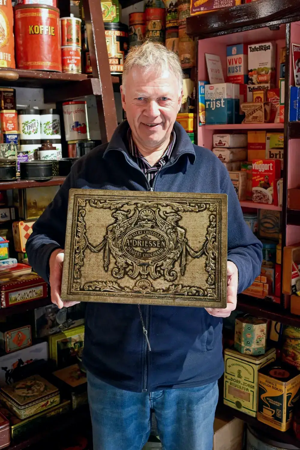Driessen Dessert Chocolaad toonbankblik uit Rotterdam